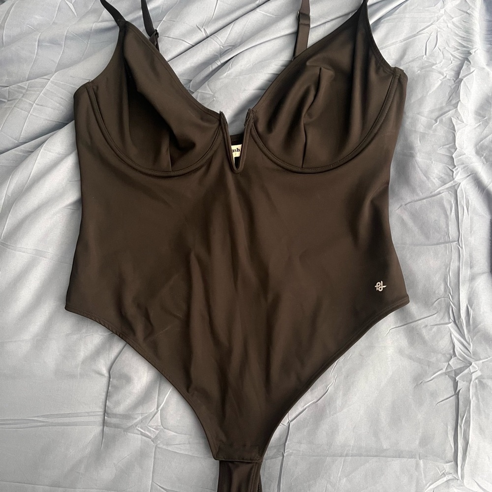 Black Poppilush Bodysuit